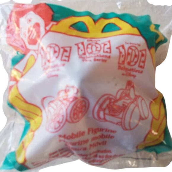 1997 McDonalds 101 Dalmations Disney Mobile Figurine 4 New in Package - Picture 1 of 2